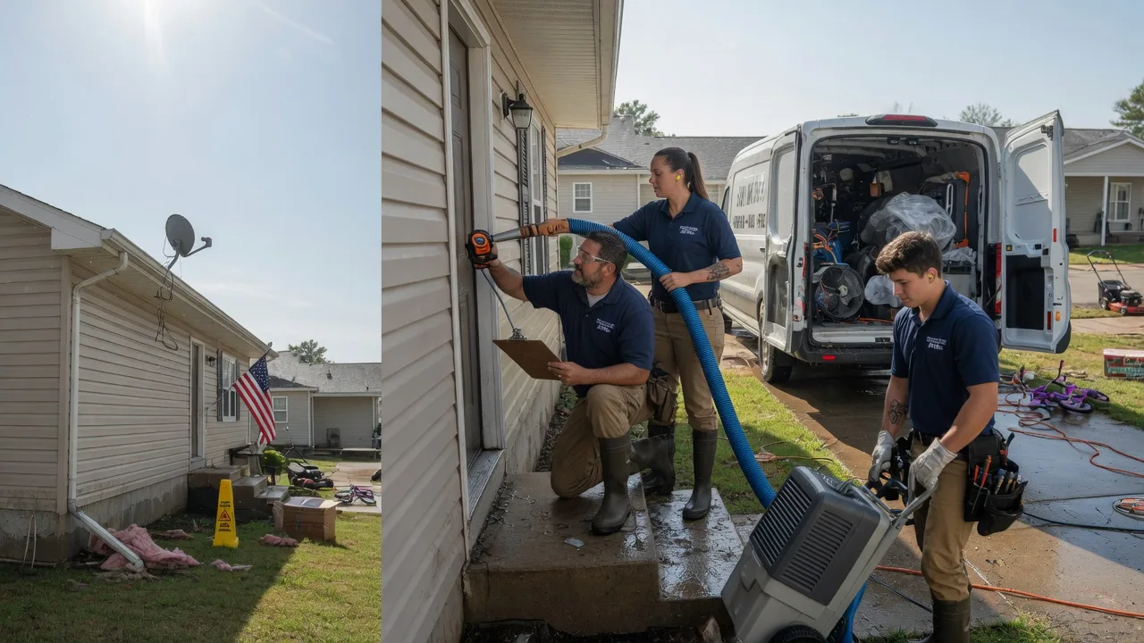 Ceiling Water Damage Restoration in Onward, IN near me